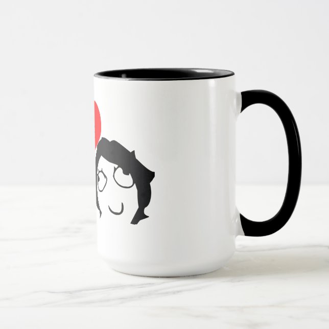 Caneca Derp e Derpina LOVE (Direita)