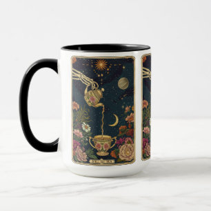 Caneca Derramar do chá com Mystique - Tarot