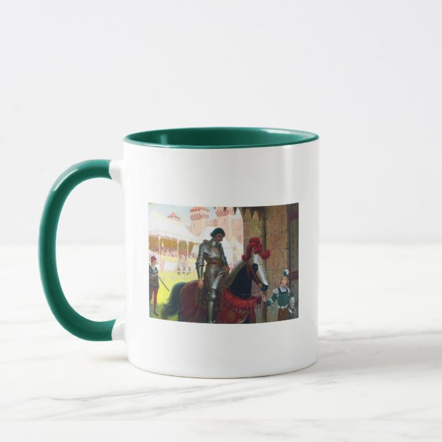 Caneca Derrotado, por Edmund Blair Leighton (Esquerda)