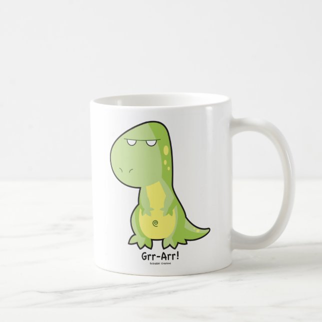Caneca desapontada de T-Rex (Direita)