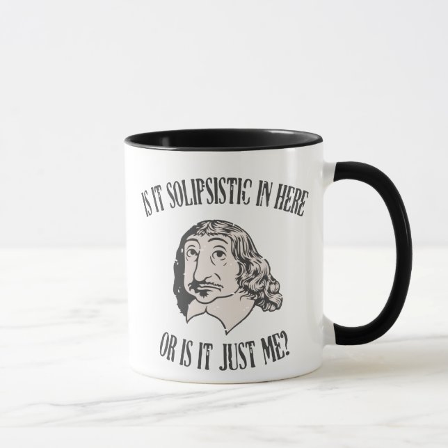 Caneca Descartes Solipsistic (Direita)