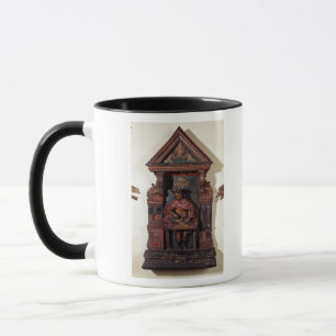 Caneca Descrevendo St. Crispin em sua bancada