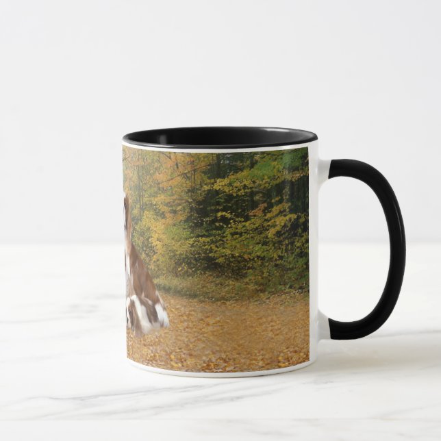 Caneca descuidado do Spaniel de rei Charles (Direita)