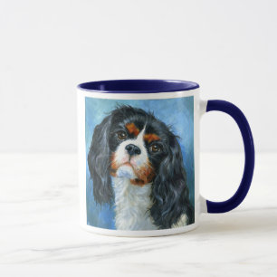 Caneca descuidado do Spaniel de rei Charles