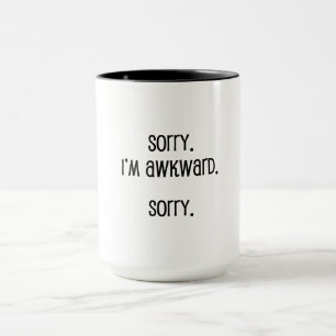 Caneca Desculpe-me pela Inépcia