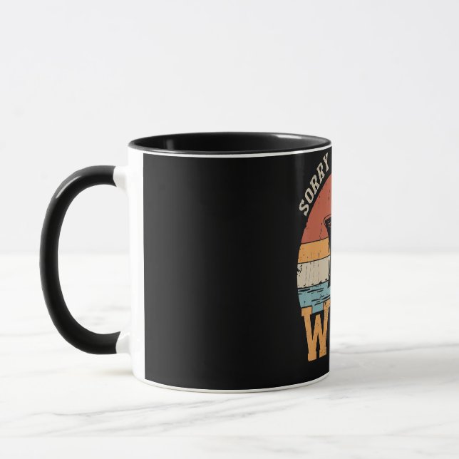 Caneca Desculpe, não posso... é semana de presentes de tu (Esquerda)