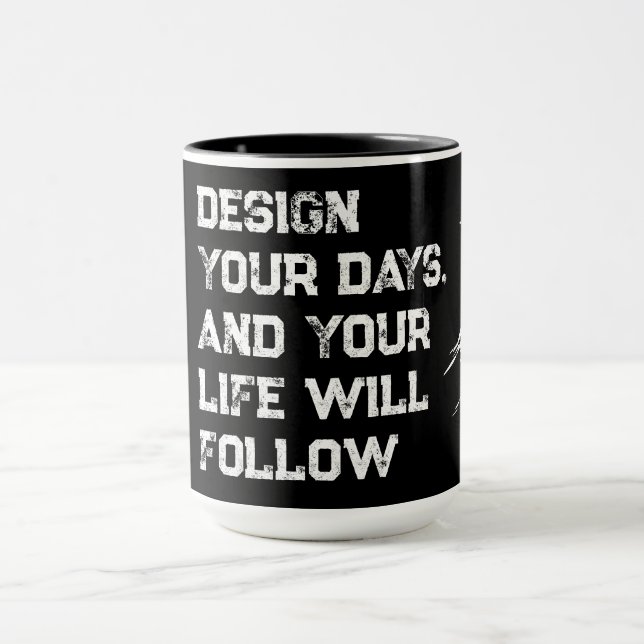 Caneca Desenhe seus dias... (Centro)