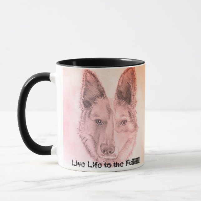 Caneca Desenho Cão (Esquerda)