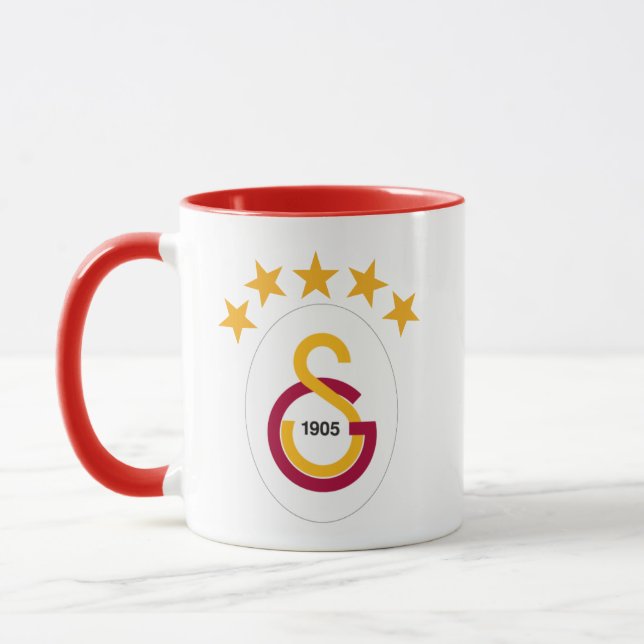 Caneca Desenho do Campeonato Galatasaray 2025 – Emblema d (Esquerda)