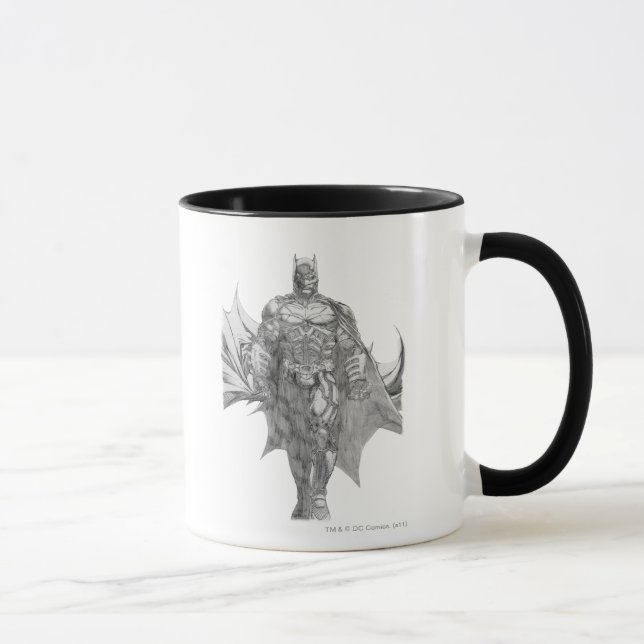 Caneca Desenho em Pé de Batman (Direita)