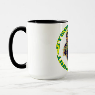 Caneca desenho floral retrô