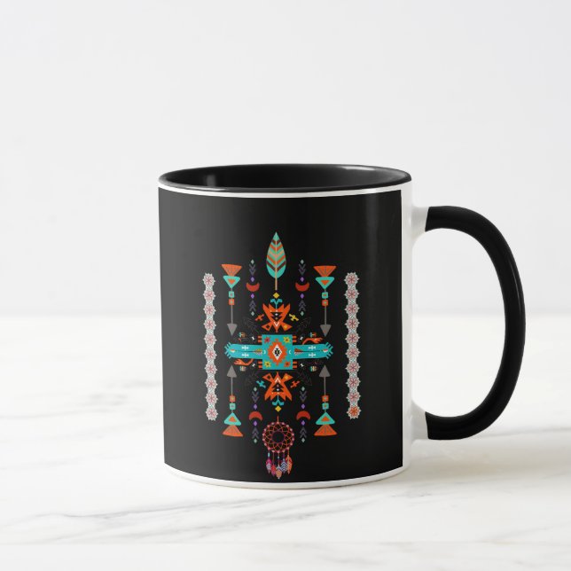 Caneca desenho nativo (Direita)