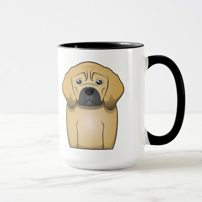 Caneca Desenhos animados de Puggle (Direita)