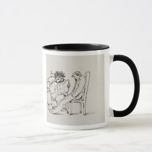 Caneca Desenhos animados de William Morris (1834-96) que