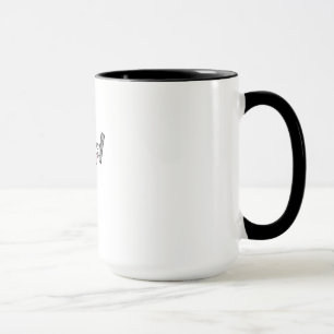 Caneca Desenhos animados do Trowel do trabalhador da