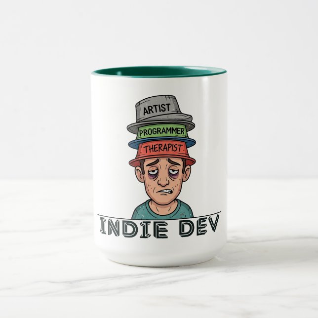 Caneca Desenvolvedor Indie (Centro)
