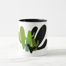Caneca Desert Saguaro Cactus Retro Mug