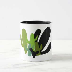 Caneca Desert Saguaro Cactus Retro Mug