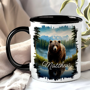 Caneca Deserto do Urso Cinzento