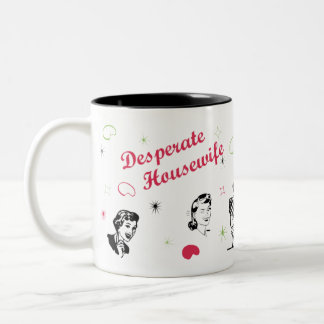 Caneca desesperada da dona de casa