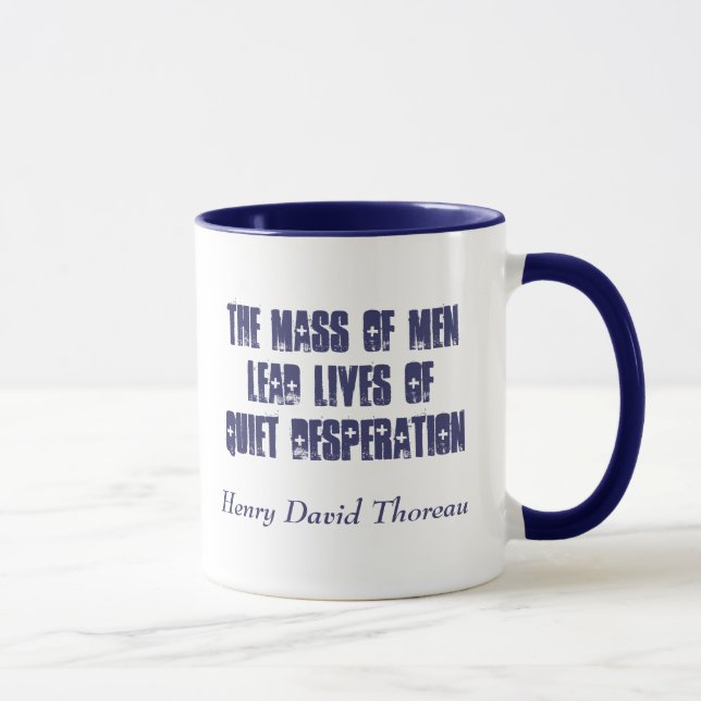 Caneca Desespero quieto… (Direita)