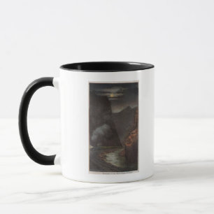 Caneca Desfiladeiro real, CO - opinião do luar do trem