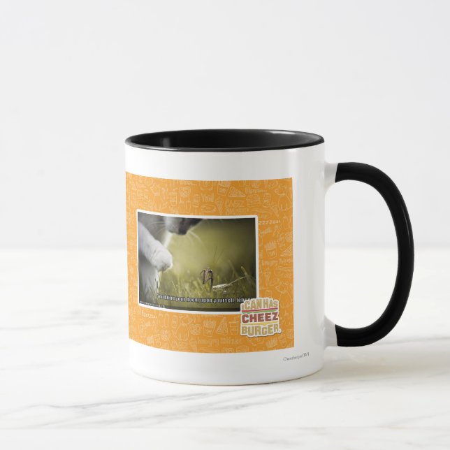 Caneca Desgraça em cima do senhor mesmo (Direita)