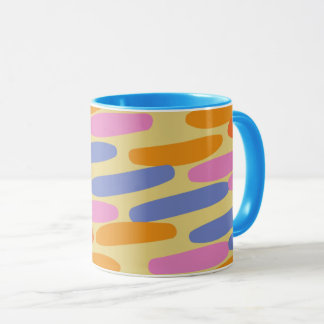 Caneca Design abstrato colorido