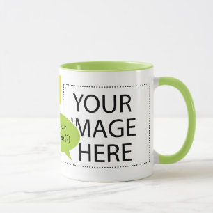 Caneca Design As Suas Bolhas De Voz Personalizadas
