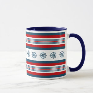 Caneca Design com tema náutico