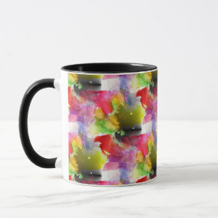 Caneca Design, cor de água amarela