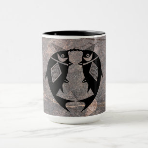 Caneca design da cerâmica dos mimbres