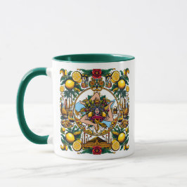 Caneca Design da Trinacria Siciliana
