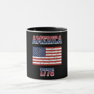 Caneca design de 4 de julho
