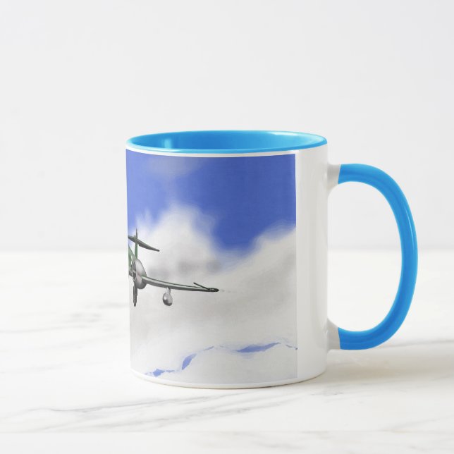 Caneca Design de aeronaves (Direita)