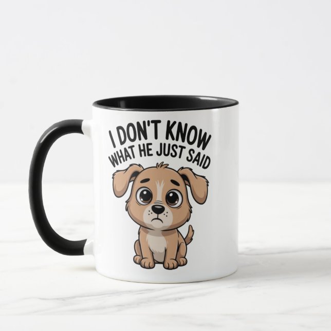 Caneca Design de cachorrinho Golden Retriever fofo (Esquerda)