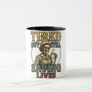 Caneca design de camiseta vintage distressed