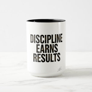 Caneca Design de condicionamento físico e motivação Premi