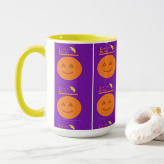 Caneca Design de Costume Pumpkin Halloween Mug