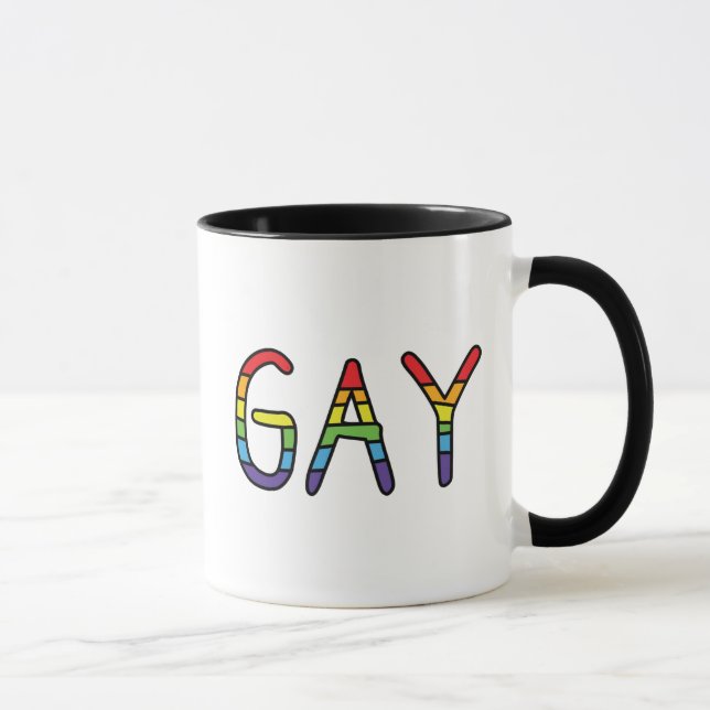 Caneca Design de Gay (Direita)