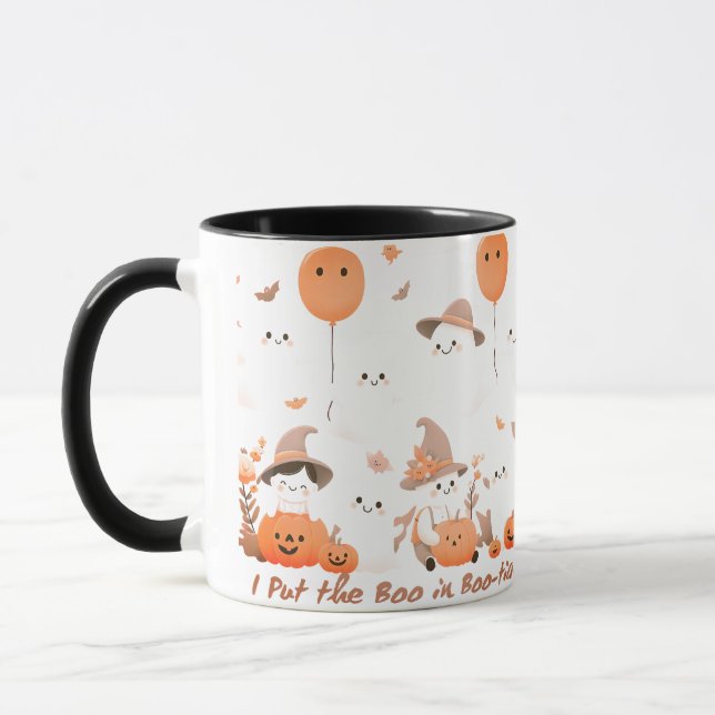 Caneca Design de Halloween Mug (Esquerda)