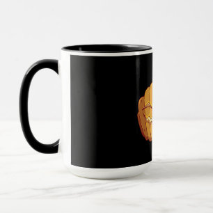 Caneca Design de Jack O Lantern para Halloween