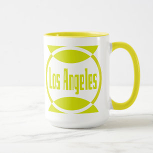 Caneca Design de Logotipo Los Angeles nº 1 - Xeque Yello