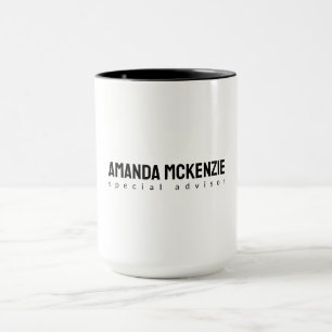 Caneca Design de minimalista criativo único de tendência