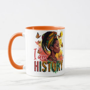 Caneca Design de Mugs e Copas do Histórico Preto