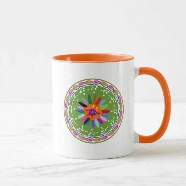 Caneca Design de Otomi Moderno (Direita)