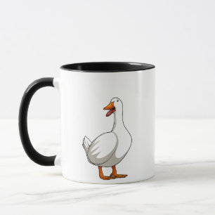 Caneca Design de Pato Bonito Homens Aves Aquáticas Pássar