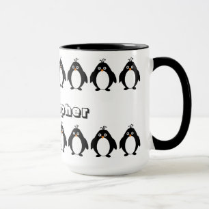 Caneca Design de pinguim