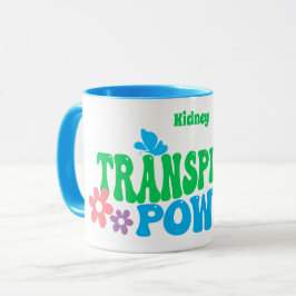 Caneca Design de Retro de Energia de Transplante Personal