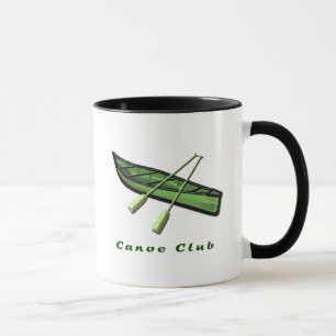 Caneca Design do clube da canoa